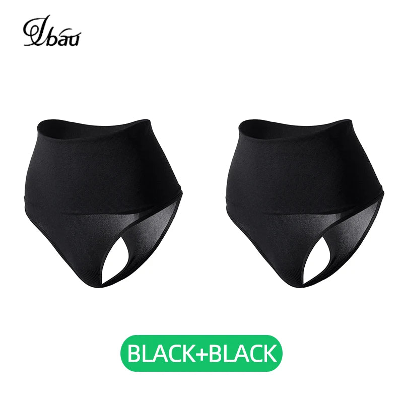 UBAU 2025 High Waist Thongs Seamless Women Panties G-String Lingerie Tummy Control Shaping Girdle Shaper Underwear